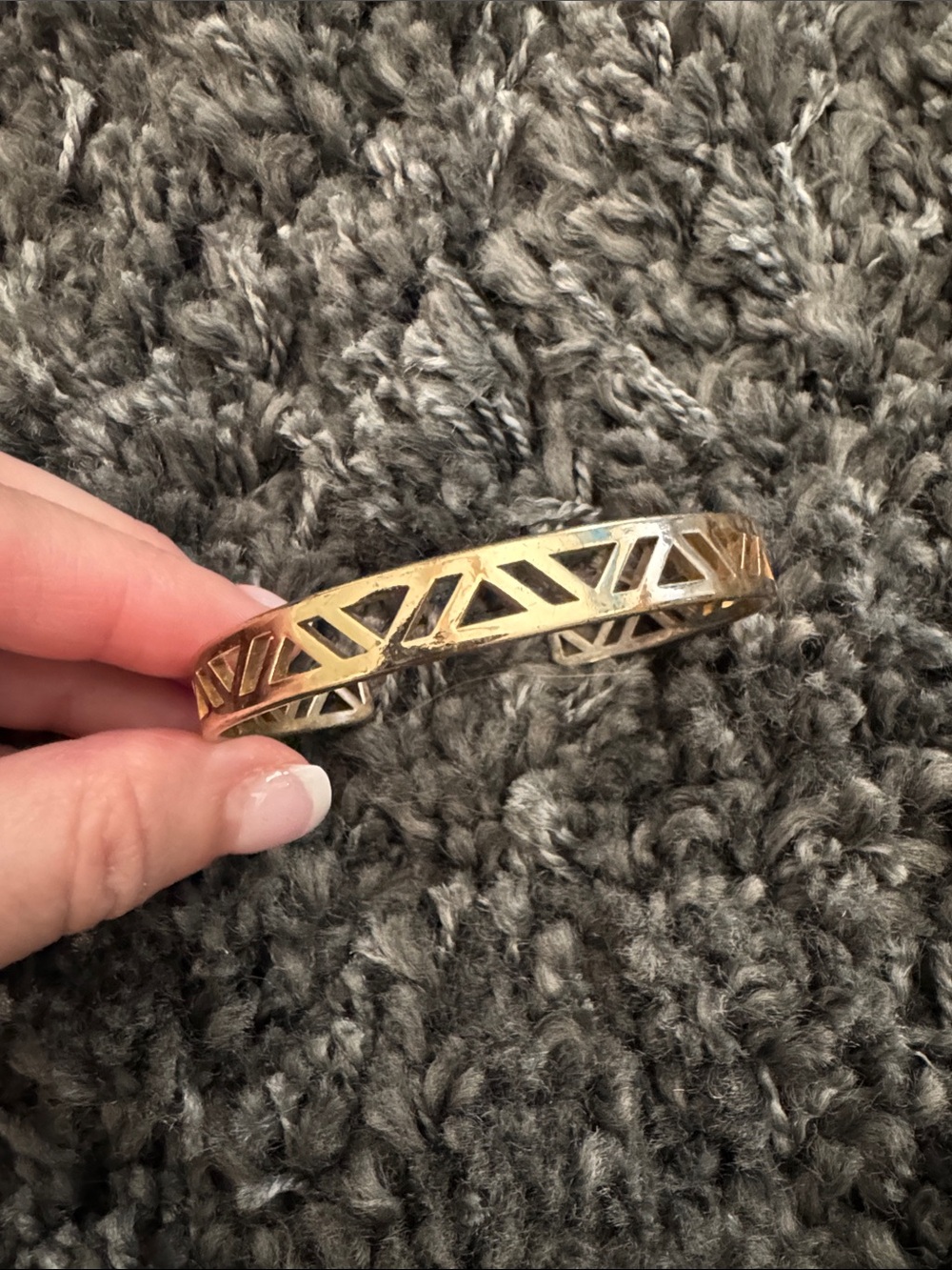 Plunder Gold-Tone Cuff Bracelet